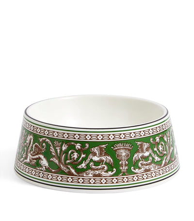 Harrods Wedgwood Florentine Bone China Pet Bowl 17cm- Buy online at McGrocer