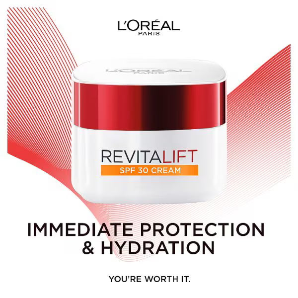 L'Oreal Paris Revitalift Hydrating Day Cream 50ml, imported from the UK