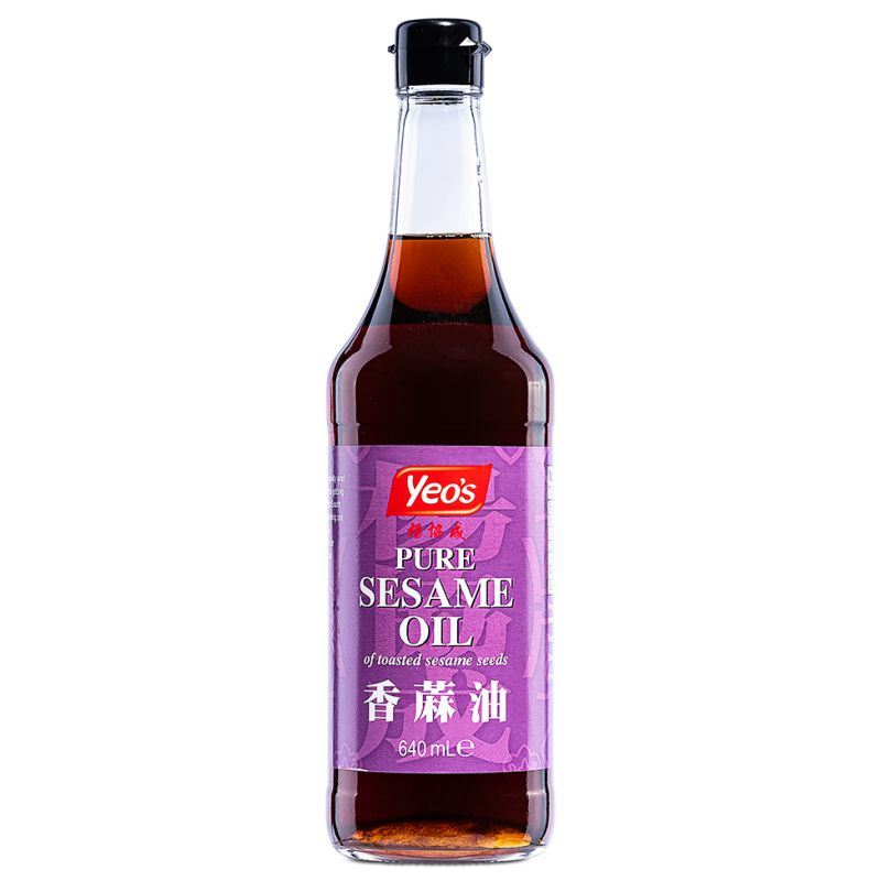Yeo's toasted sesame oil large bottle, UK version