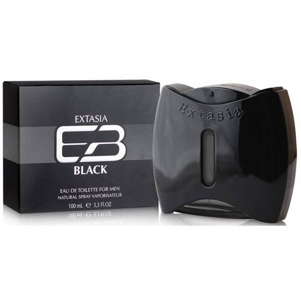New Brand Extasia Black EDT spray 100ml, imported from the UK