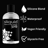 Sliquid Silver silicone lubricant 255ml - British product