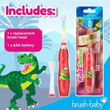 Brush Baby Dinosaur KidzSonic® Kids Electric Toothbrush GOODS Superdrug   