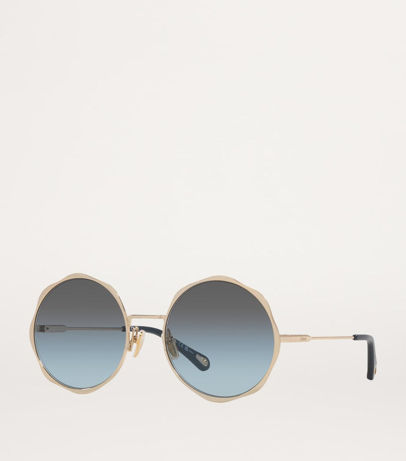 Chloé metal sunglasses CH0184S, imported from the UK