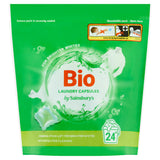 Sainsbury's Bio Laundry Capsules 24x19g GOODS Sainsburys   