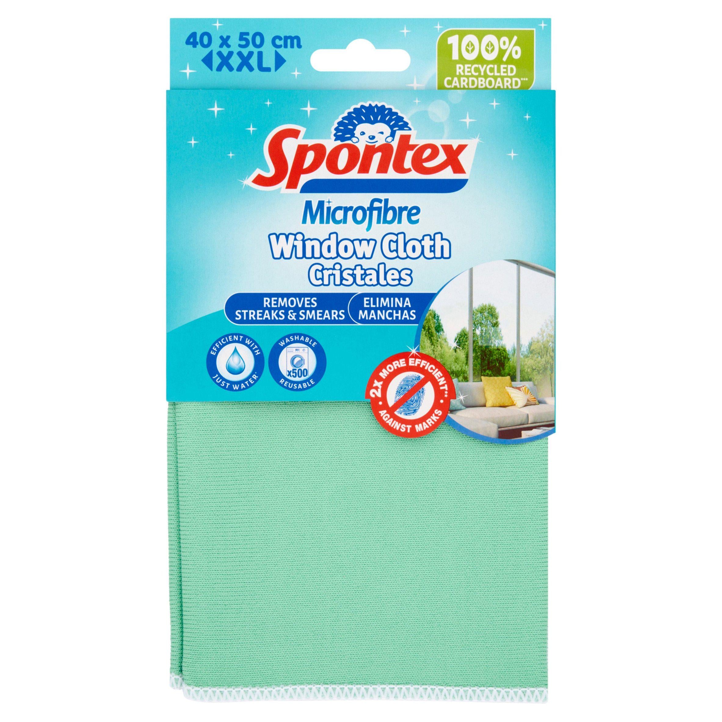 Spontex Extra Large Microfibre Window C GOODS Sainsburys   