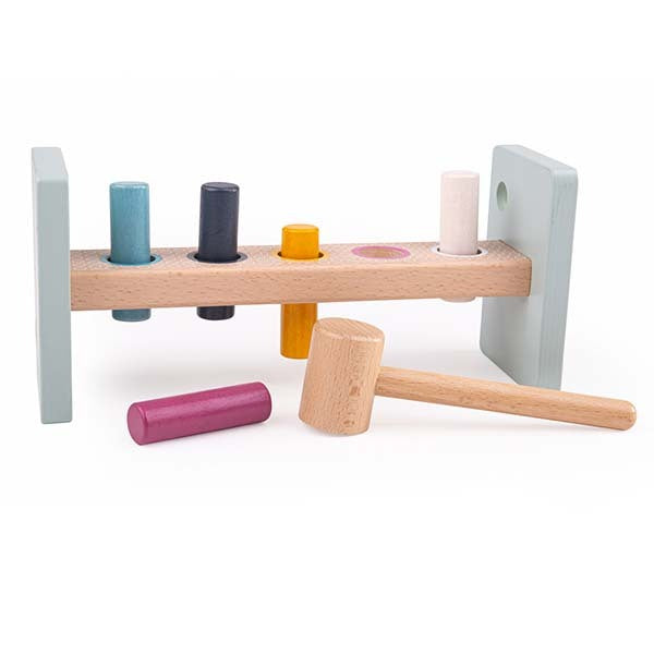 Bigjigs Toys Wooden Hammer Bench GOODS Superdrug   