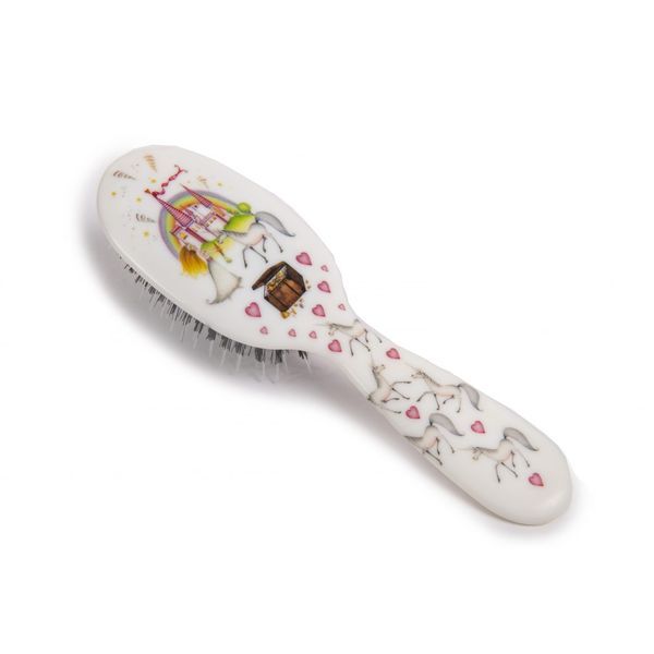 Rock & Ruddle Unicorns Small Pure Bristle Hairbrush