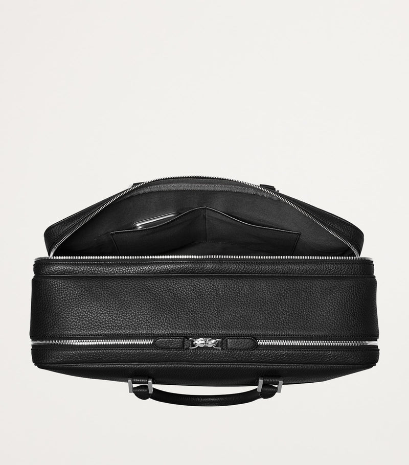 Aspinal Of London leather 48 Hour Mount Street travel bag - British product
