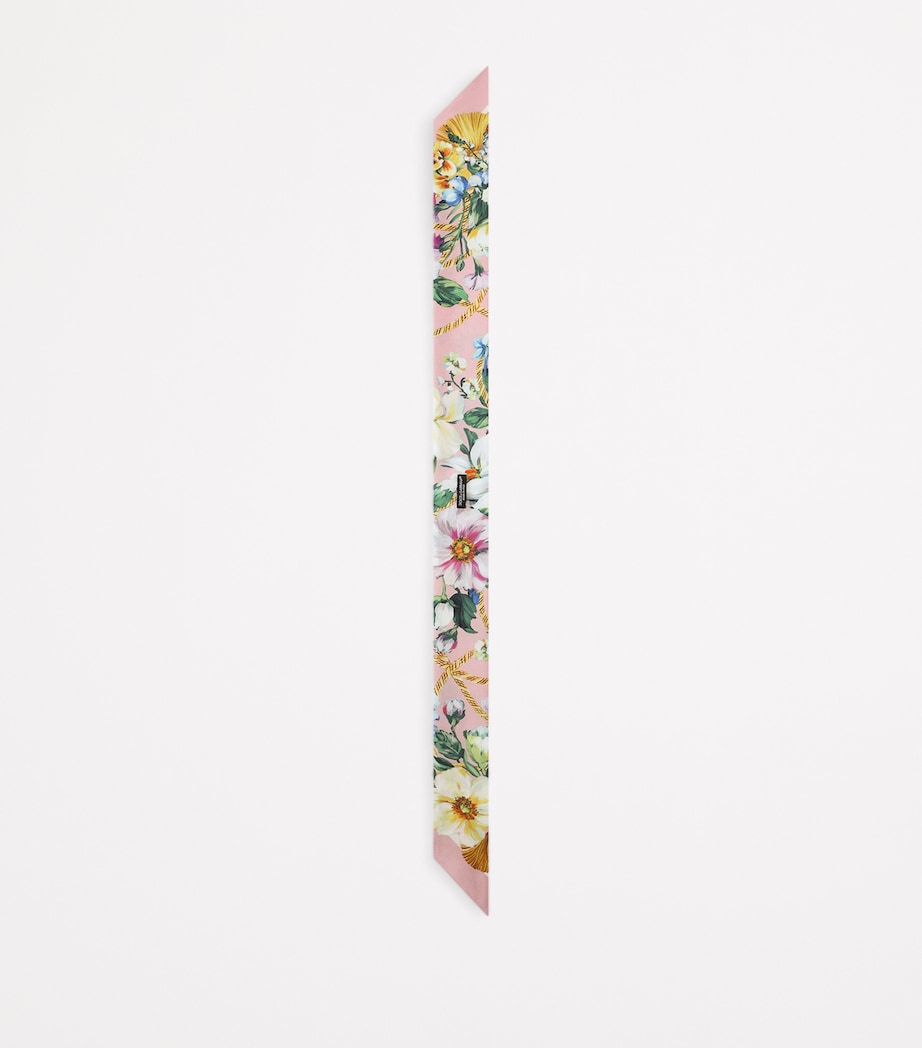 Dolce&Gabbana silk floral foulard - British product