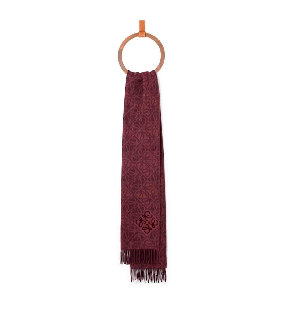 LOEWE Anagram scarf 38cm x 180cm, imported from the UK