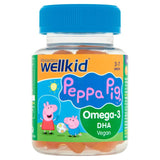 Vitabiotics WellKid Orange Vegan Peppa Pig Omega-3 DHA Jellies 3-7yrs    30 per pack GOODS M&S   