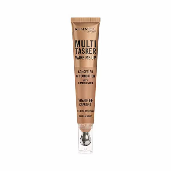 Rimmel Multi Tasker Rose Honey 065 20ml concealer foundation, UK version