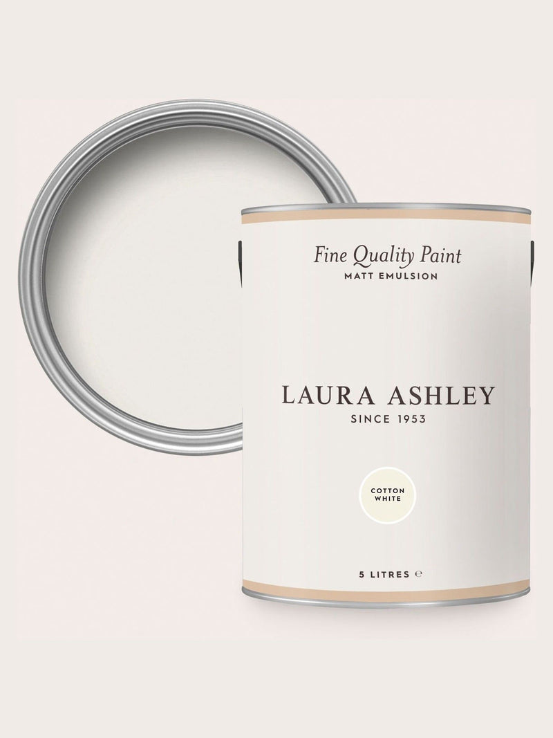 Laura Ashley Dove Grey White Matt Emulsion Paint 2.5L