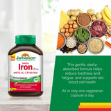 Jamieson Gentle Iron tablets 150 count, UK version