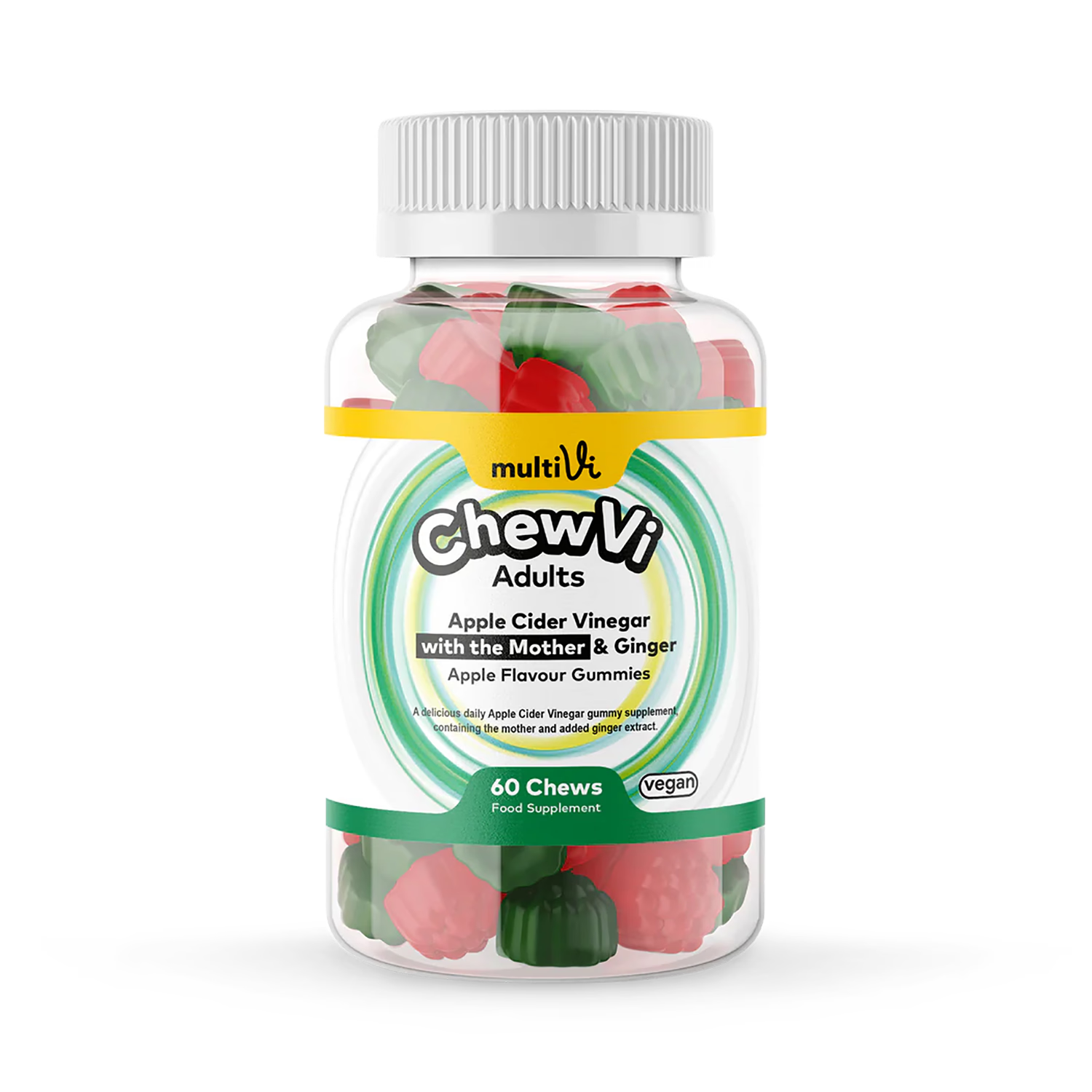 Multivi ACV with the Mother and Ginger gummies, UK version