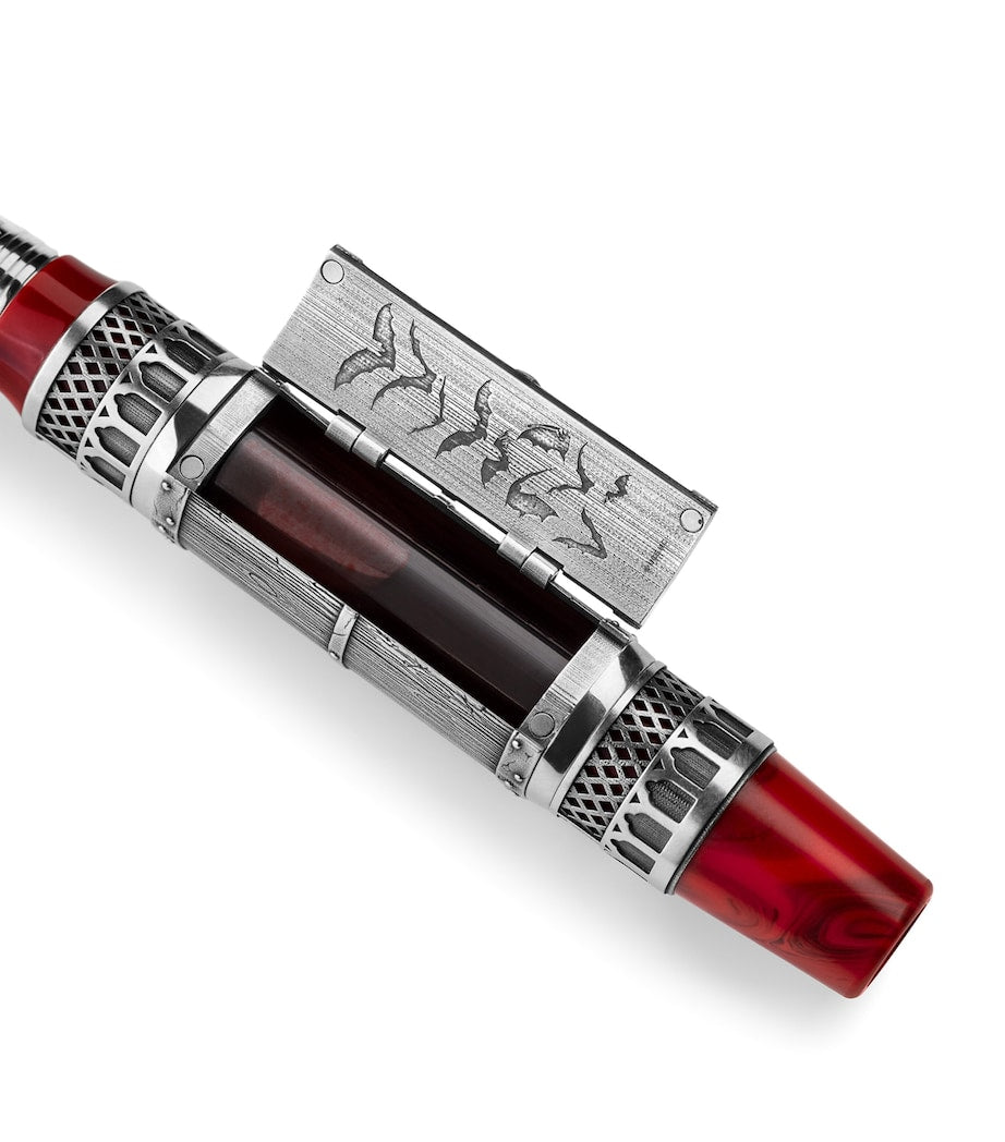 Montegrappa Sterling Silver Dracula fountain pen, imported from the UK