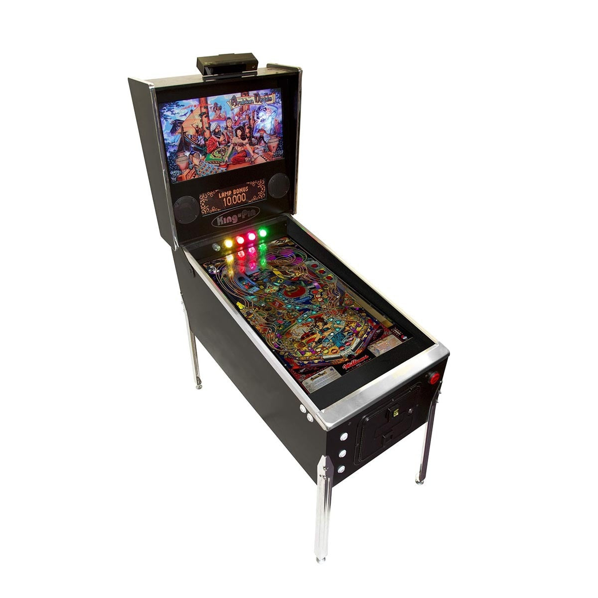 Machine de flipper virtuelle V-Pin Legends (marque britannique)