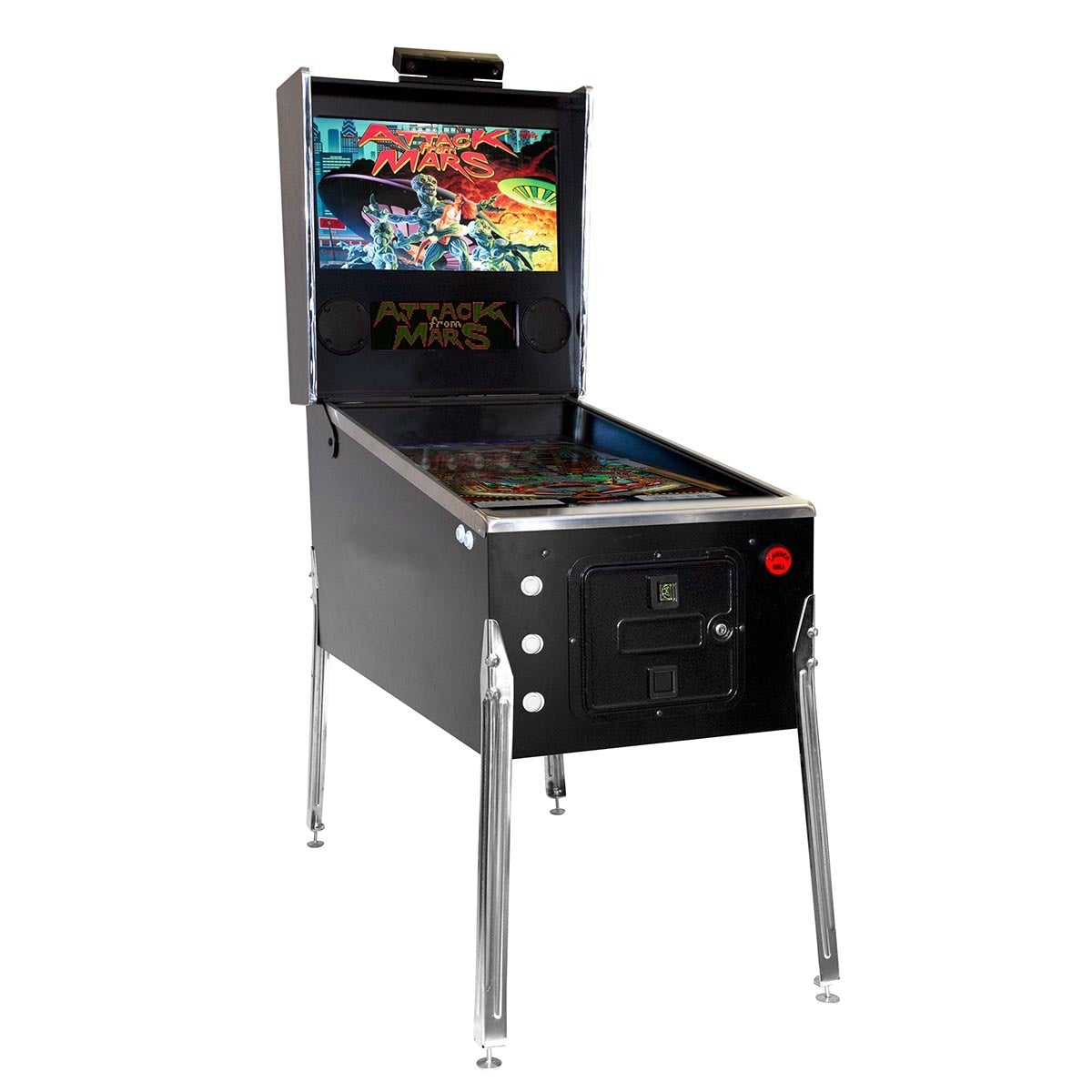 Machine de flipper virtuelle V-Pin Legends (marque britannique)