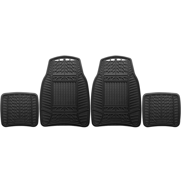 Michelin heavy duty rubber car mat set 4 piece, UK version