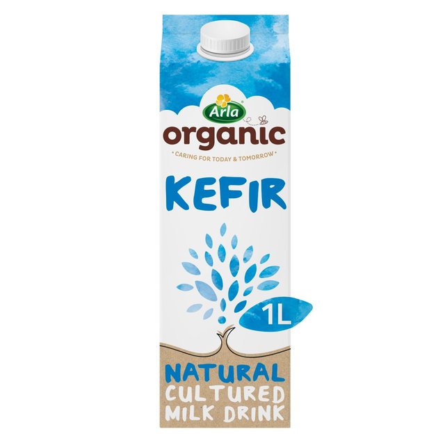 Arla Organic Free Range Kefir Natural Cultured Milk Drink   1L GOODS M&S   