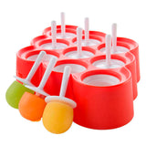 Zoku mini ice pop mould set of 9 - British product