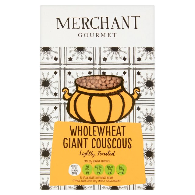 Merchant Gourmet Wholewheat Giant Couscous   300g GOODS M&S   