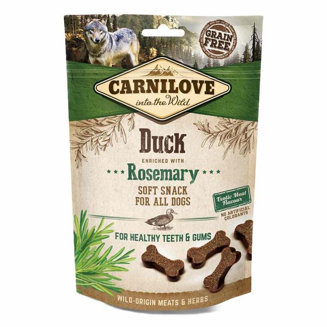 Carnilove Duck with Rosemary Semi Moist Dog Treats   200g GOODS M&S   