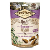 Carnilove Quail with Oregano Semi Moist Dog Treats   200g GOODS M&S   