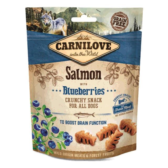 Carnilove Salmon with Blueberries Crunchy Dog Treats   200g GOODS M&S   