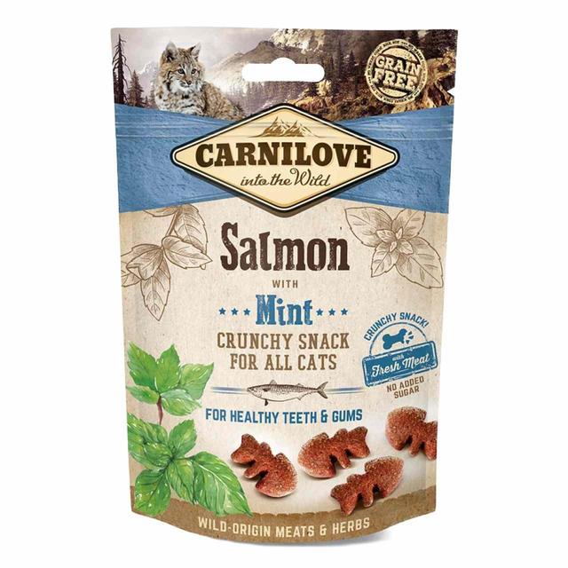 Carnilove Salmon with Mint Crunchy Cat Treats   50g GOODS M&S   