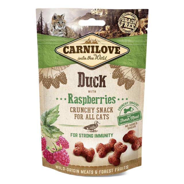 Carnilove Duck with Raspberries Crunchy Cat Treats   50g GOODS M&S   