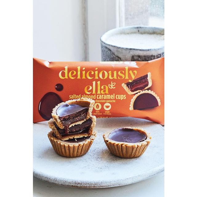 Deliciously Ella Salted Almond Caramel Cups   36g GOODS M&S   