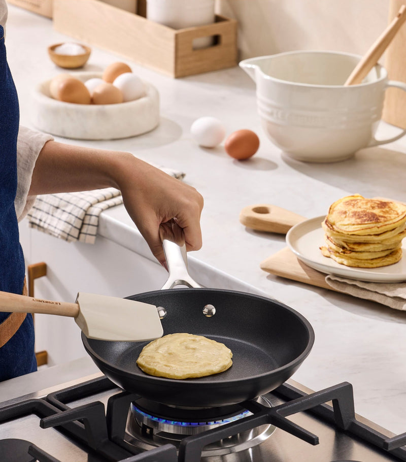 Le Creuset non-stick shallow frying pan 22cm, imported from the UK