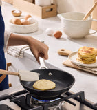 Le Creuset non-stick shallow frying pan 22cm, imported from the UK