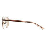 Calvin Klein gold men's aviator sunglasses, imported from the UK