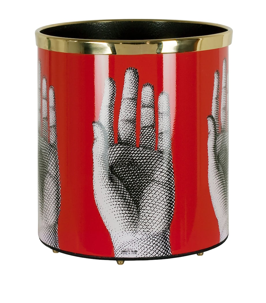 Fornasetti Mani paper basket 15L (British brand)