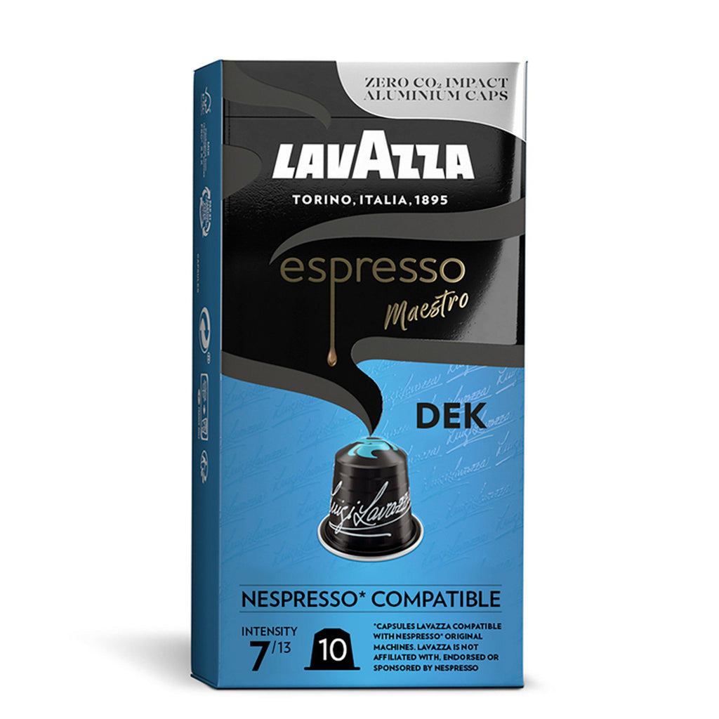 Lavazza Espresso Maestro Decaffeinated Medium Roasting Capsules x10 58g