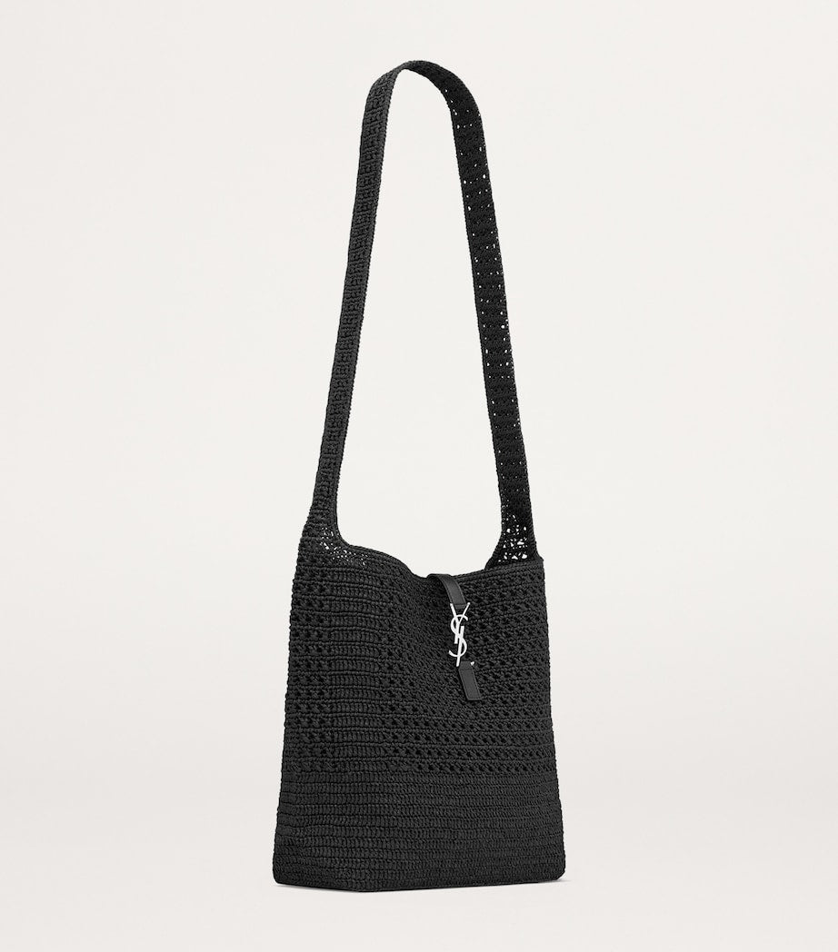Saint Laurent Le 5 à 7 raffia shoulder bag, UK version