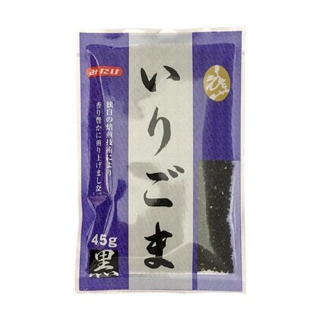 Mitake Irigoma Shiro Roasted Black Sesame Seeds   55g