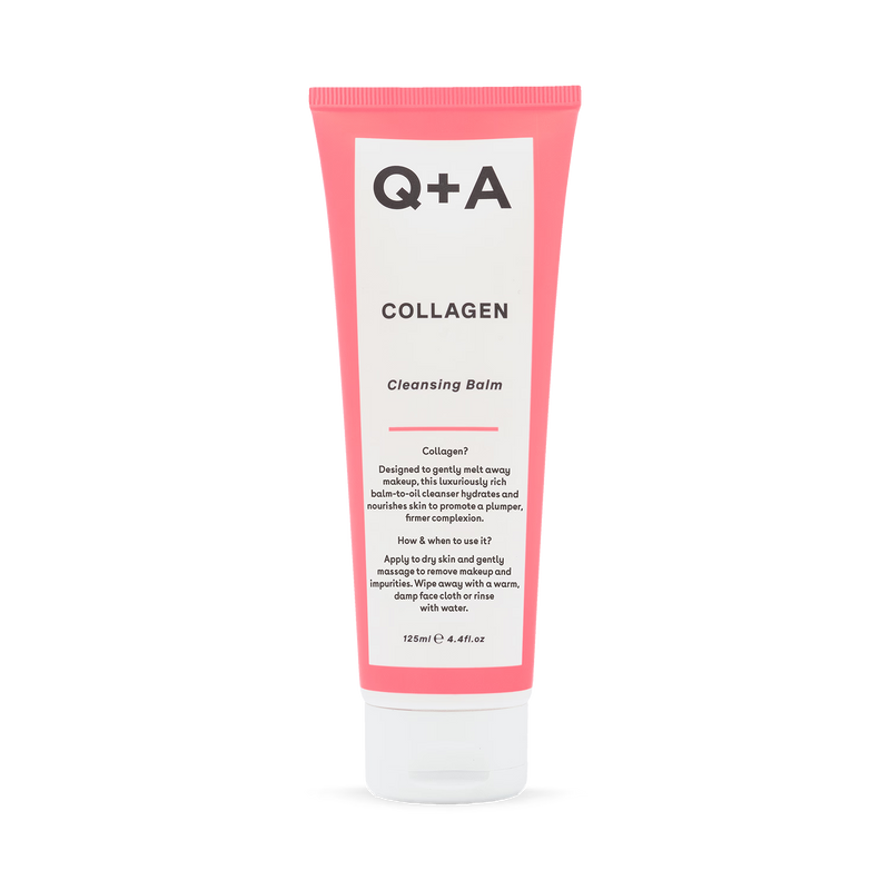 Q+A Collagen Cleansing Balm 125ml, UK version