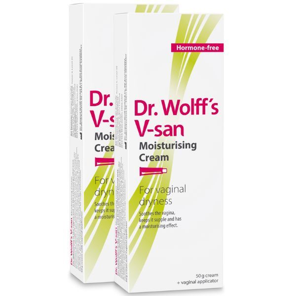 Dr. Wolff's V-san Moisturising Cream 2x 50g GOODS Superdrug   