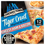 Chicago Town Tiger Crust Cheesy Ham & Bacon Pizza   315g GOODS M&S   