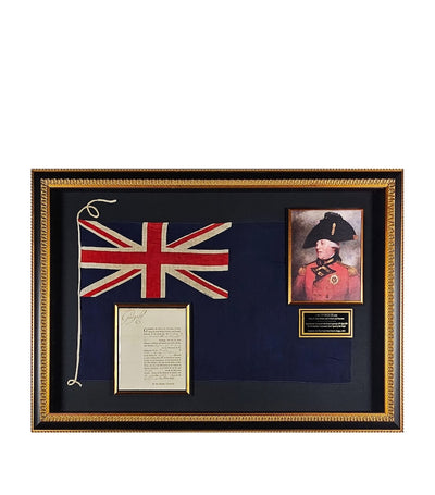 Harrods Leipzig Galleries King George III Signed Historic Document Framed Display 80cm x 113cm- Buy online at McGrocer