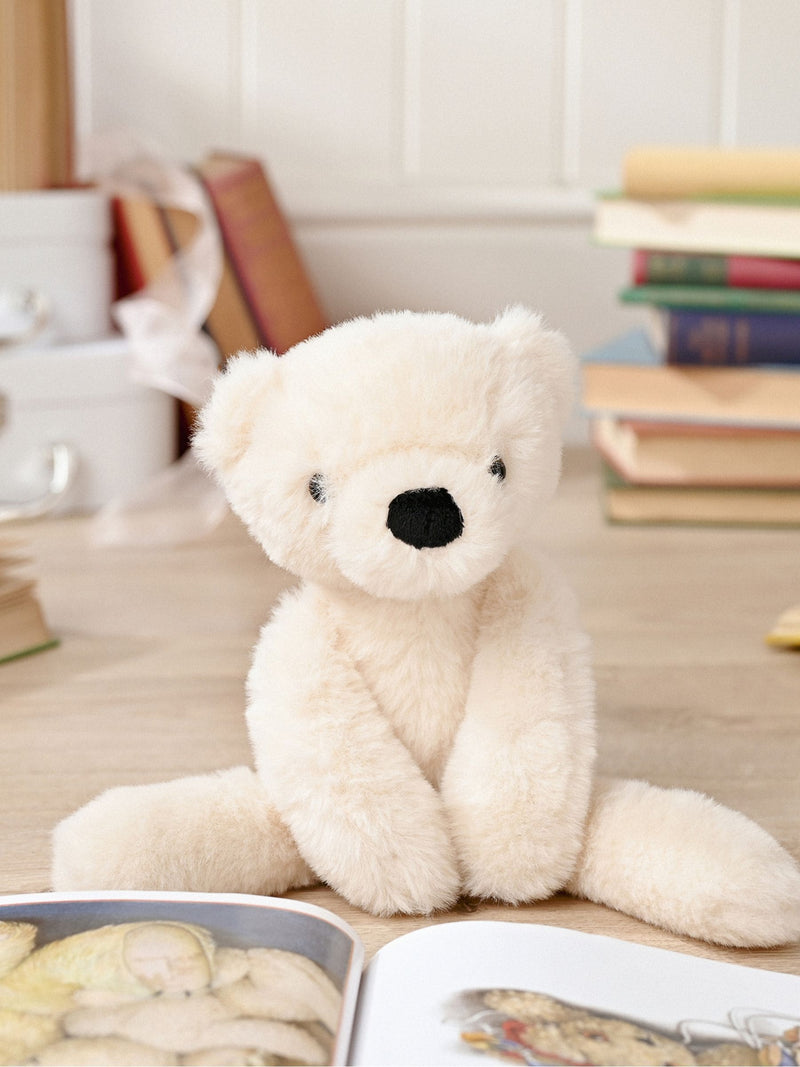 Widdop Lola long leg plush bear 35cm, imported from the UK