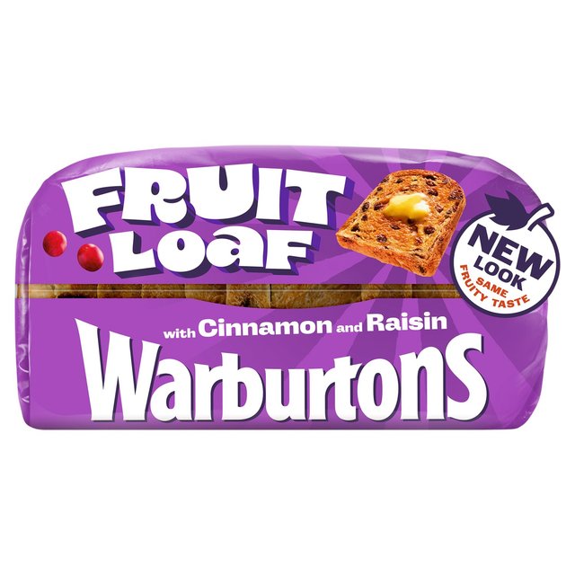 Warburtons Raisin Loaf with Cinnamon   400g