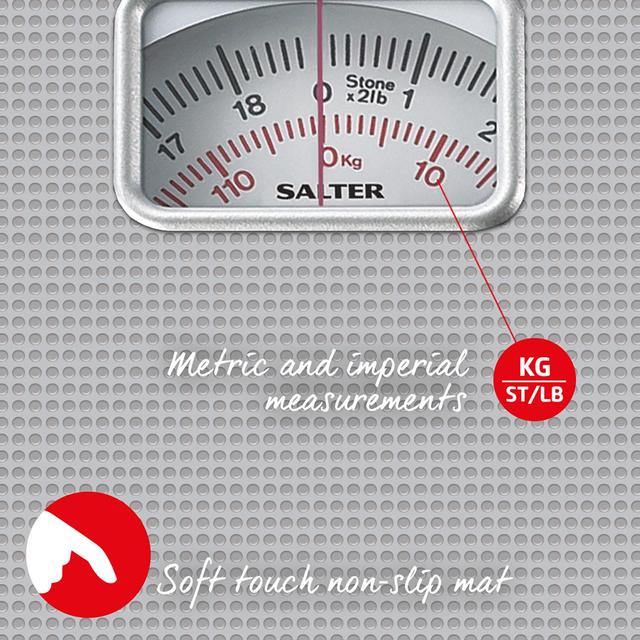 Salter Mechanical Bathroom Scale GOODS M&S   