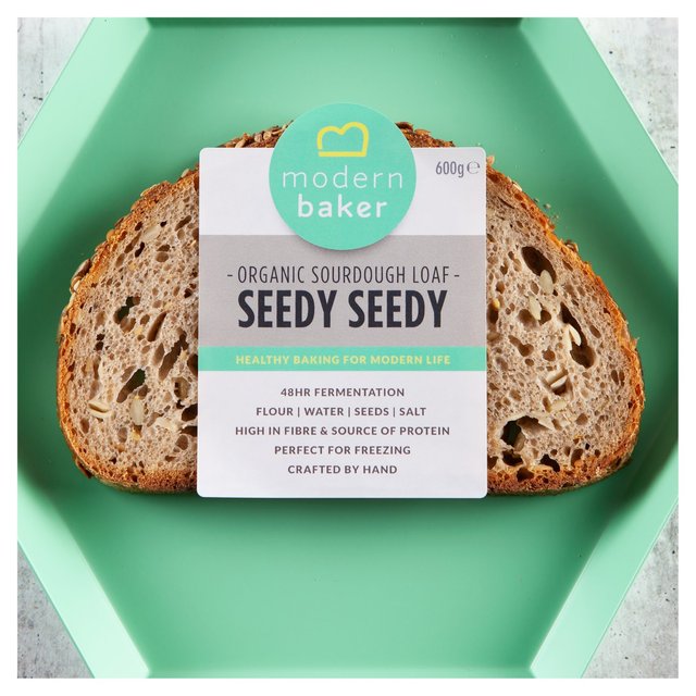 Modern Baker Seedy Seedy Sourdough Loaf   600g GOODS M&S   