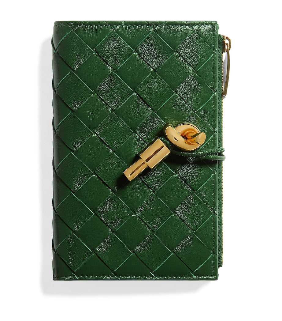 Bottega Veneta Intrecciato Andiamo bifold wallet in Nappa leather - British product