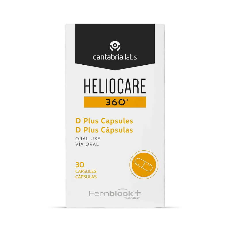 Heliocare 360 capsules food supplement 30 count, imported from the UK