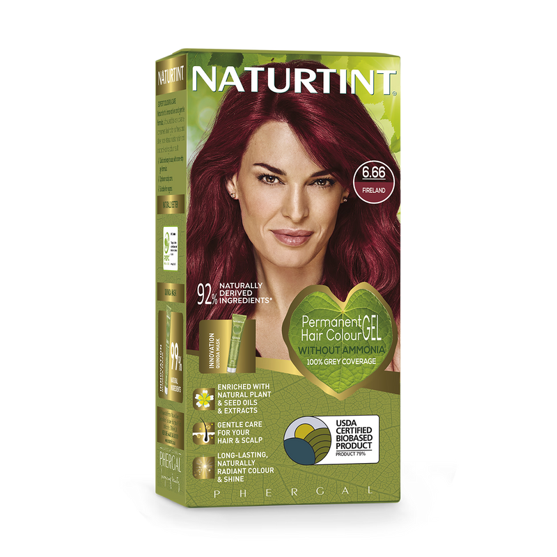 Naturtint permanente Haarfarbe 6.66 Fireland, UK-Version